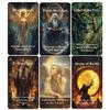 Han Yu Bowen Angels Ancestors Oracle Card Deck, Oracle Tarot Cards Spiritual Guidance Oracle Cards for Beginners, Wisdom from Angels and Ancestors, Or