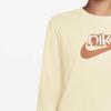 Nike Letter Logo Crewneck Long Sleeve American-Style Sweatshirt for Women