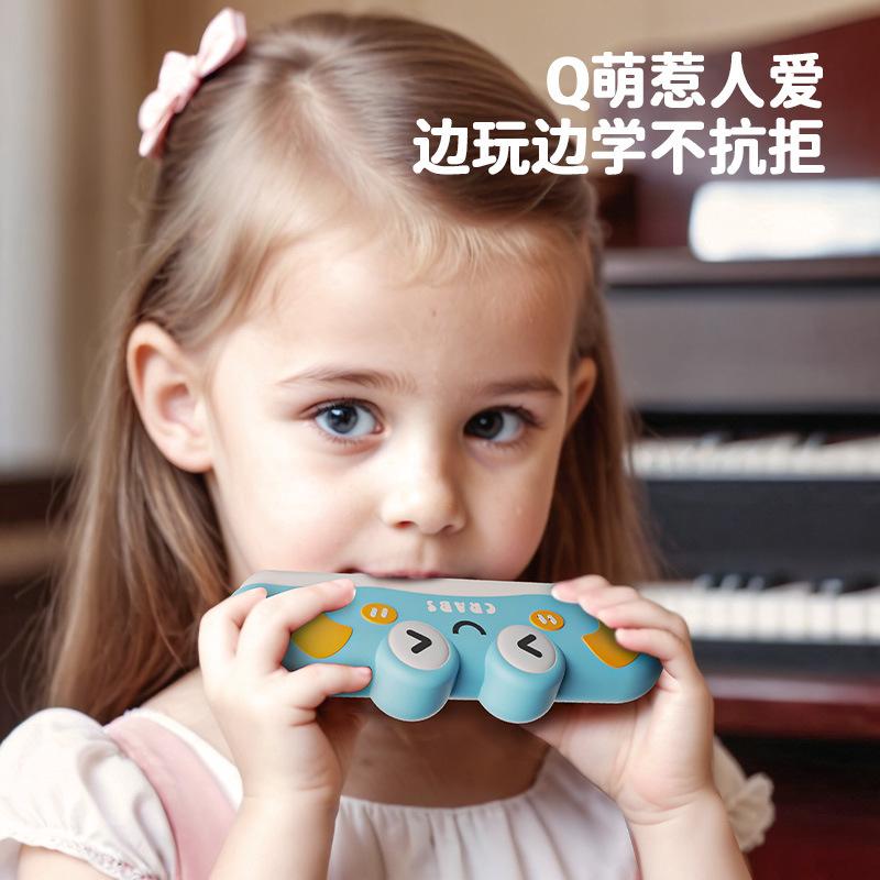 Educational Children's Infant Harmonica Musical Instrument That Can Be Blown Toy Beginner-level for Toddler Learning Games