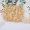 8-10Cm Ostrich Feather Wedding Dress Diy Performance Clothing Accessories Feather Tassel Including Webbing