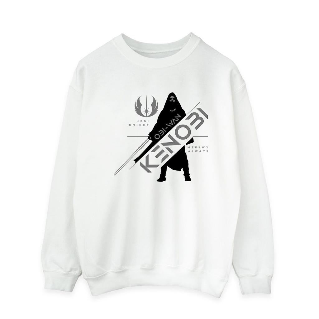 Star Wars Mens Obi-Wan Kenobi Jedi Knight Sweatshirt