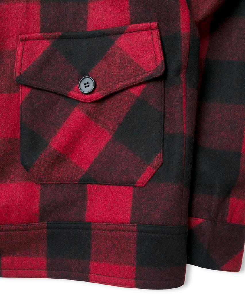 Blackpp Black Pp Ccc Buffalo Plaid Shawl Collar Jacket