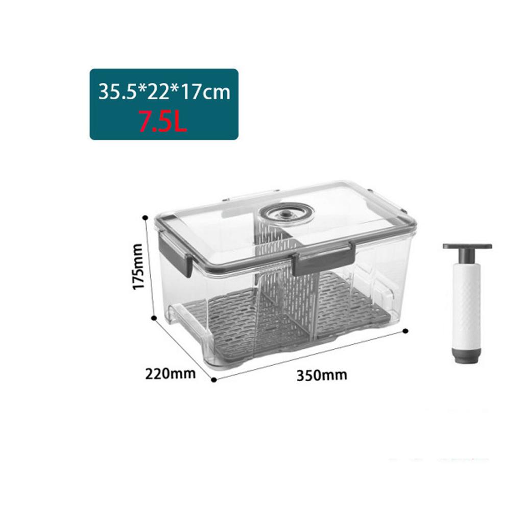 Vacuum Container Vacuum Seal Container Saver Food Sealed Container Fresh Keeping Box Food Storage Container for Dry Foods