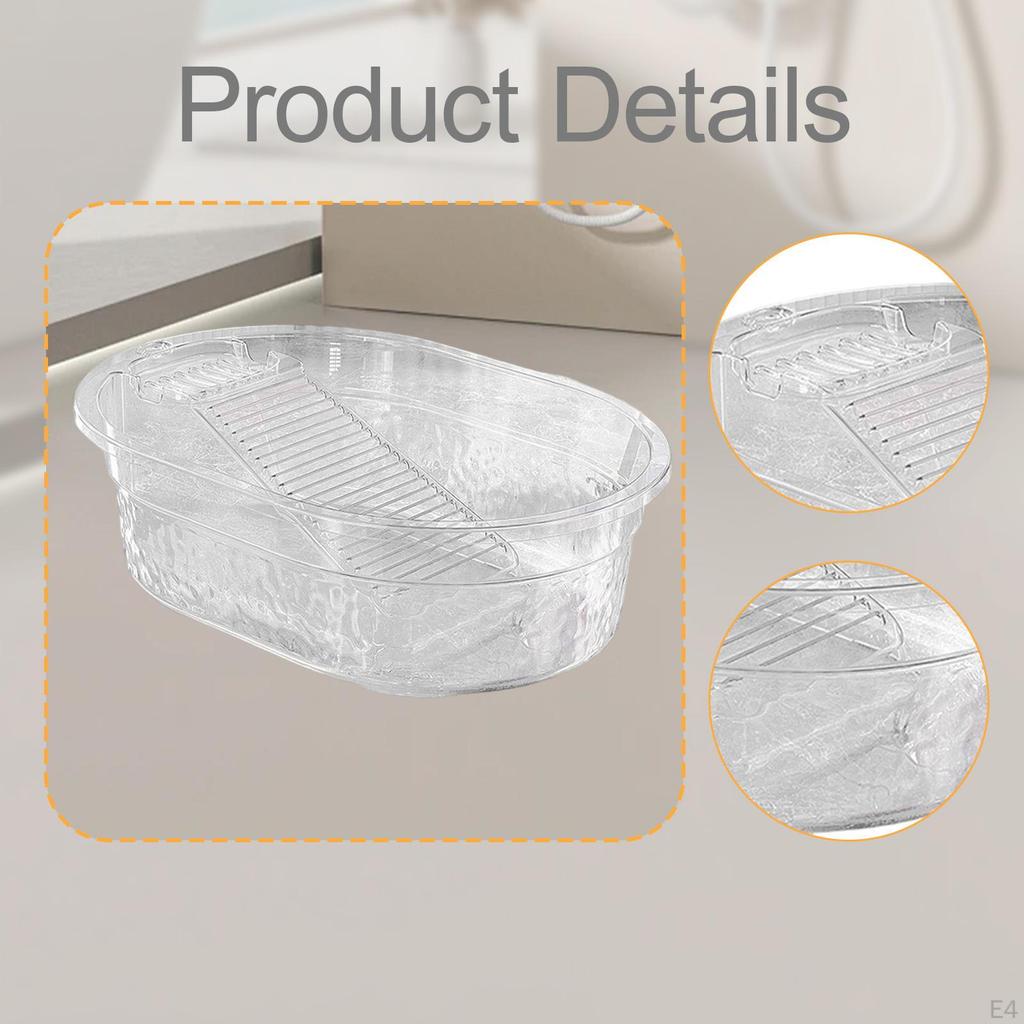 Miska do prania Ręczna tarka do prania Wanienka Umywalka Wiadro Materiał PP Odpowiednie do domu