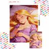 Rapunzel Diamond Painting Handmade diy5D Mosaic Art Kit Home Decoration Gift