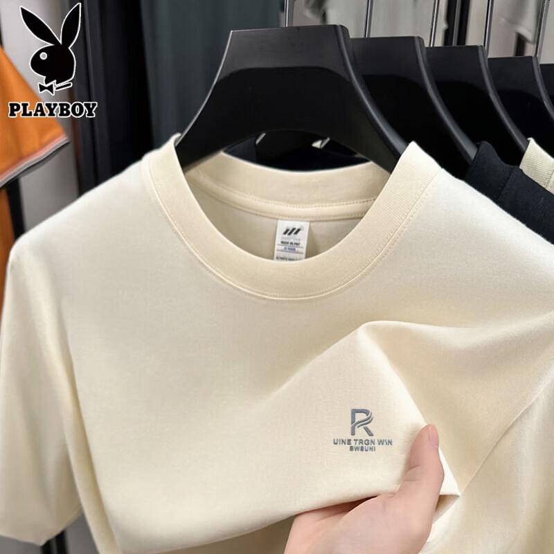 PLAYBOY Men s 100% Cotton Short Sleeve T-Shirt 115