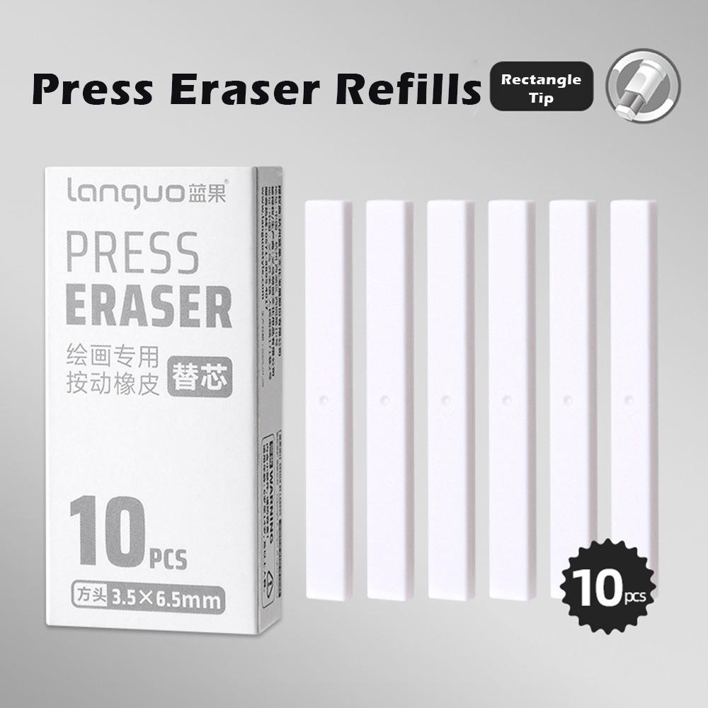 Refillable Eraser Pen Press Mechanism Correction Rubber Sketch Drawing Eraser  Pencil Correction