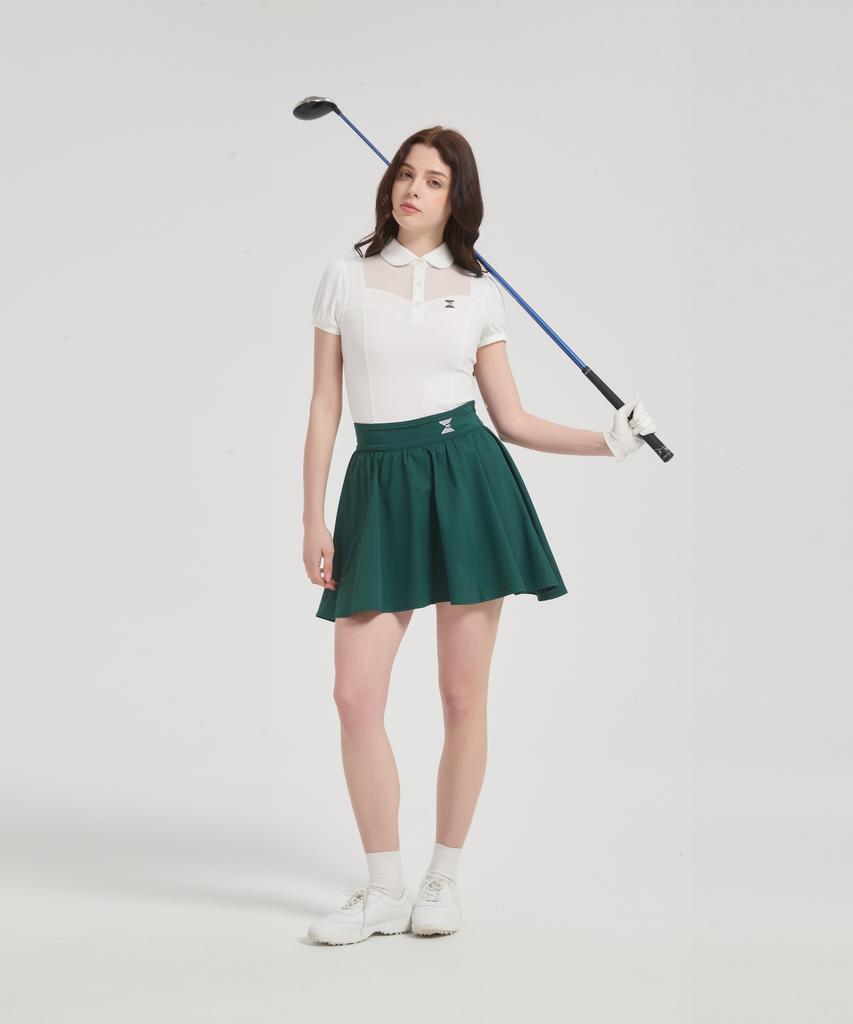 E.PARCA Ashley Puff Short Sleeve Top