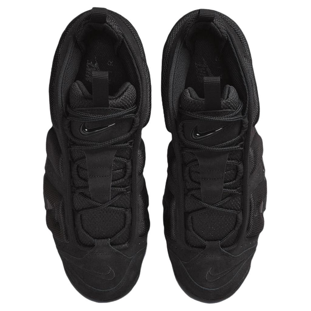 Nike Air More Uptempo Low Triple Black Unisex Sneakers IM6649-001