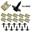 Metal Screw Base U Clip Auto Fastener for Car Fender Bumper Protection Interior Modification Parts
