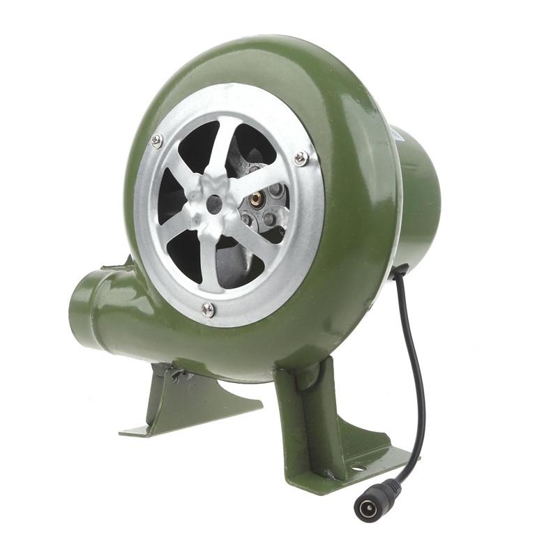 150W Leistungsstarkes BBQ-Gebläse Holzkohle Kaminanzünder BBQ-Ventilator, Smoker-Ventilator Eisen Elektrisches Gebläse AC100-240V 2900RPM Einstellbar