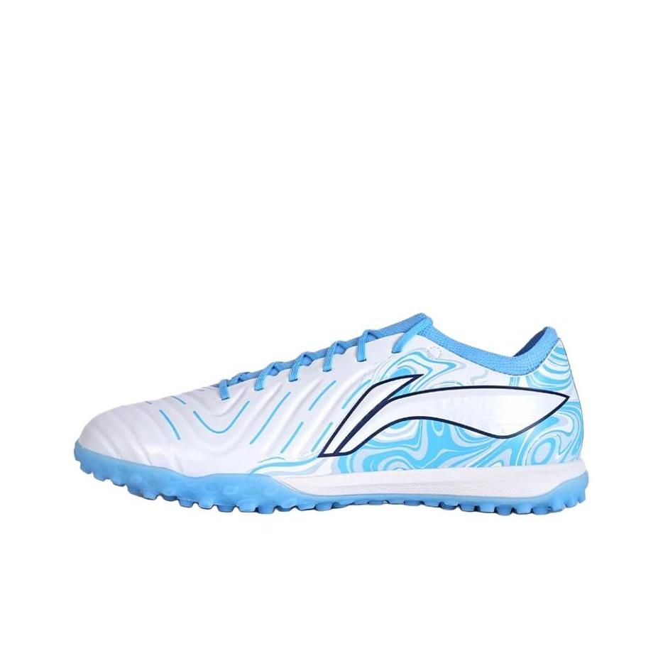 Li Ning Jin 2.0 Comfortable Sports TF (Rubber Studs) Artificial Grass Natural Grass Shock Absorption Anti-Slip Wear-Resistant Football Shoes YSTV003-8