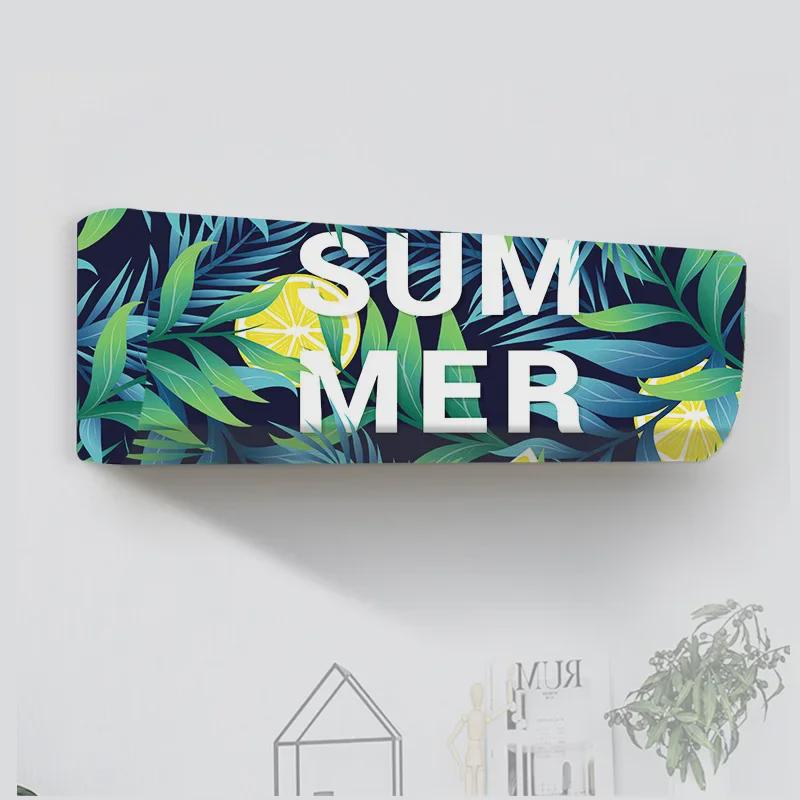 Universelle Cartoon-Staubschutzhülle für Klimaanlagen: Waschbar & Elastisch für Schlafzimmer