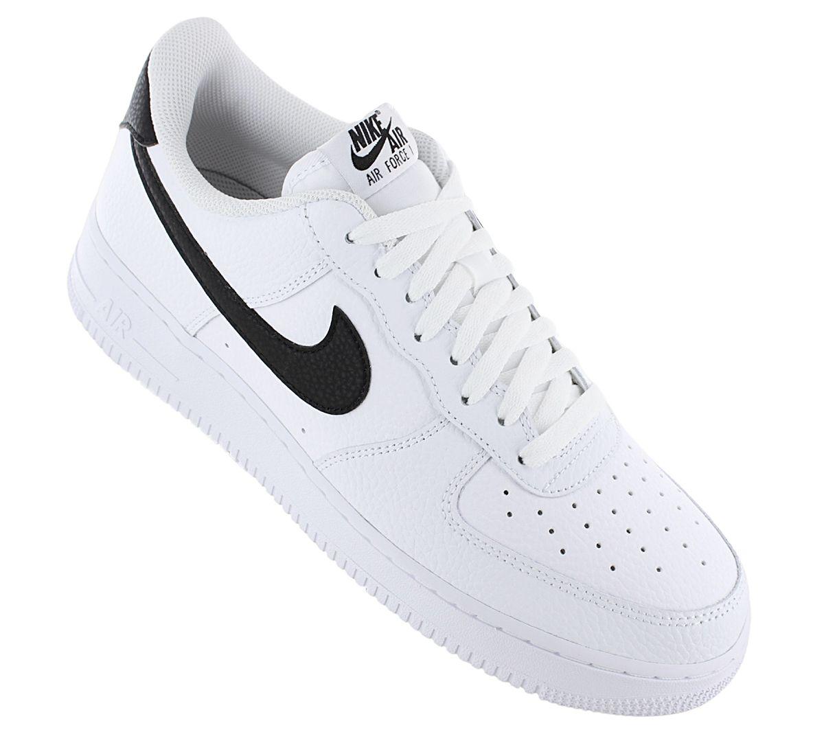 

Nike Air Force 1 Low 07 - Мужские кроссовки бело-черные CT2302-100 ОРИГИНАЛ белый