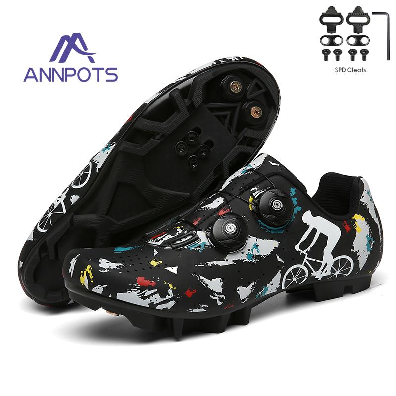 

Unisex Anti Slip Off-road Cycling Flat Shoes SPD Cycling Sports Shoes MTB Cleats Shoes Microfiber Camouflage Cycling Sneaker 47