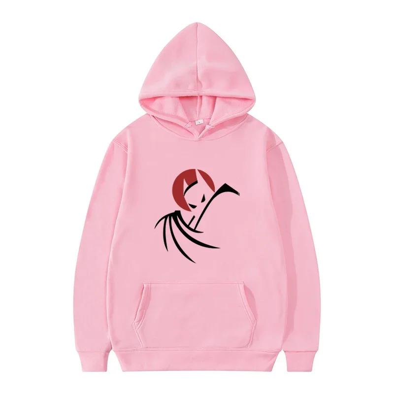 Herbst- und Winter Herren Kapuzenpullover Sport Fledermaus Animationsserie Anime Kleidung Herren- und Damenmode täglich lässig warmes Oberteil