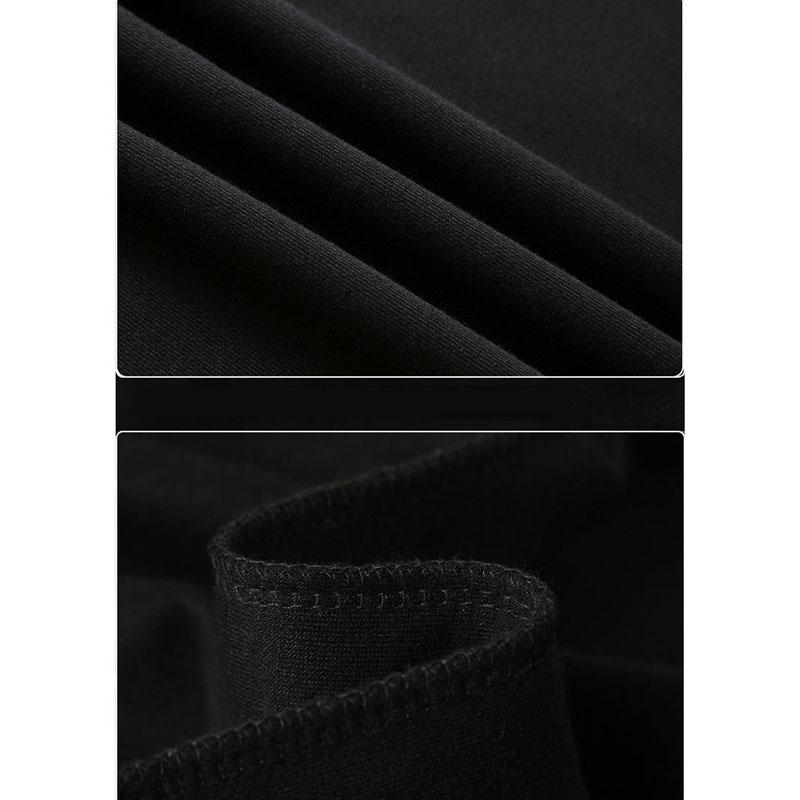 Solid Color Sweatshirt Round Neck Without Hood Men's Plus Size Plus Fat T-shirt Fat Guy Simple Casual 4XL-10XL