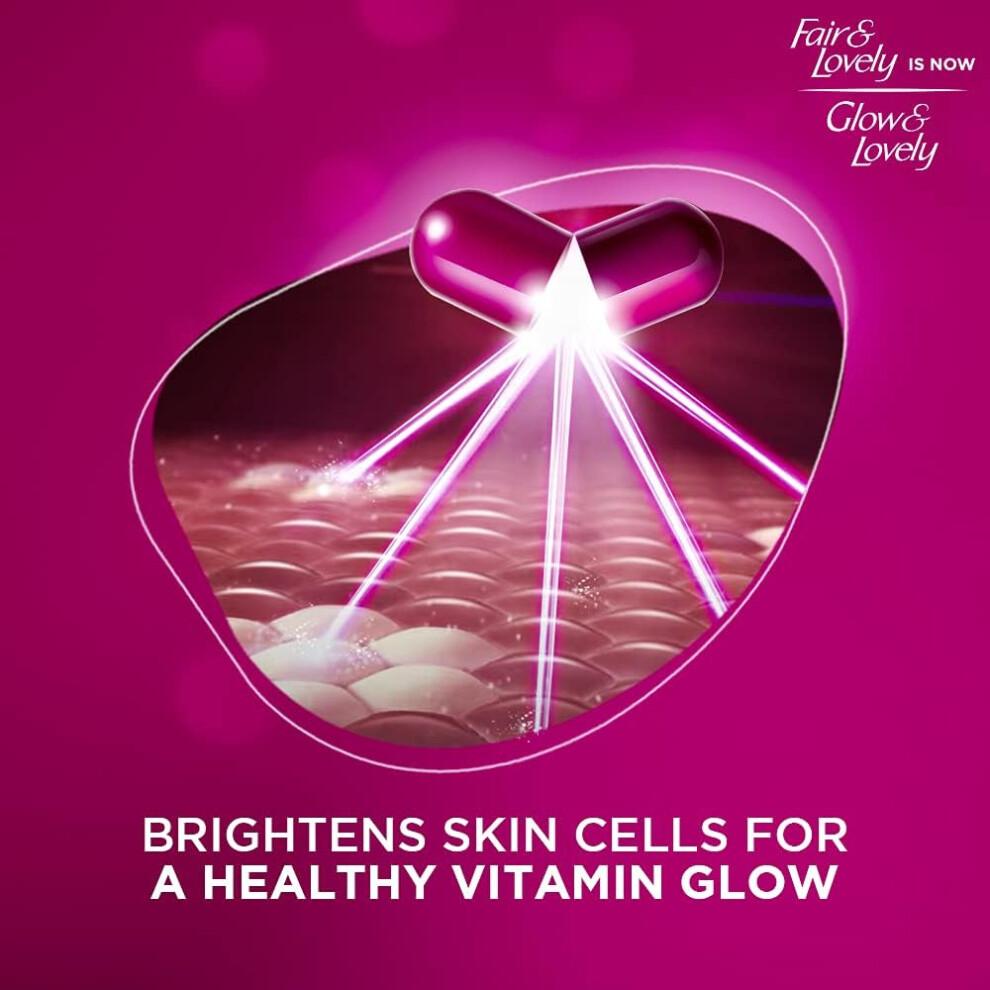 Glow & Lovely Advanced Multi-Vitamin SPF 30 + Vita Glow Gesichtscreme 100g Packung mit 2