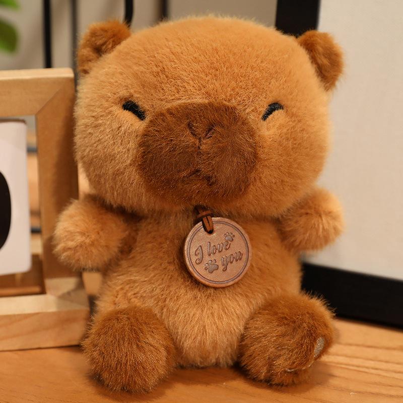 Small Animal Rabbit Three-flower Cat Doll Plush Toy Capybara Pig Doll Children's Soothing Doll