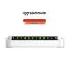 High-Temp Resistant Hidden Temporary Car Parking Number Plate with Phone Display