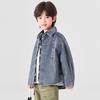 Boys' Casual Washed Denim Jacket