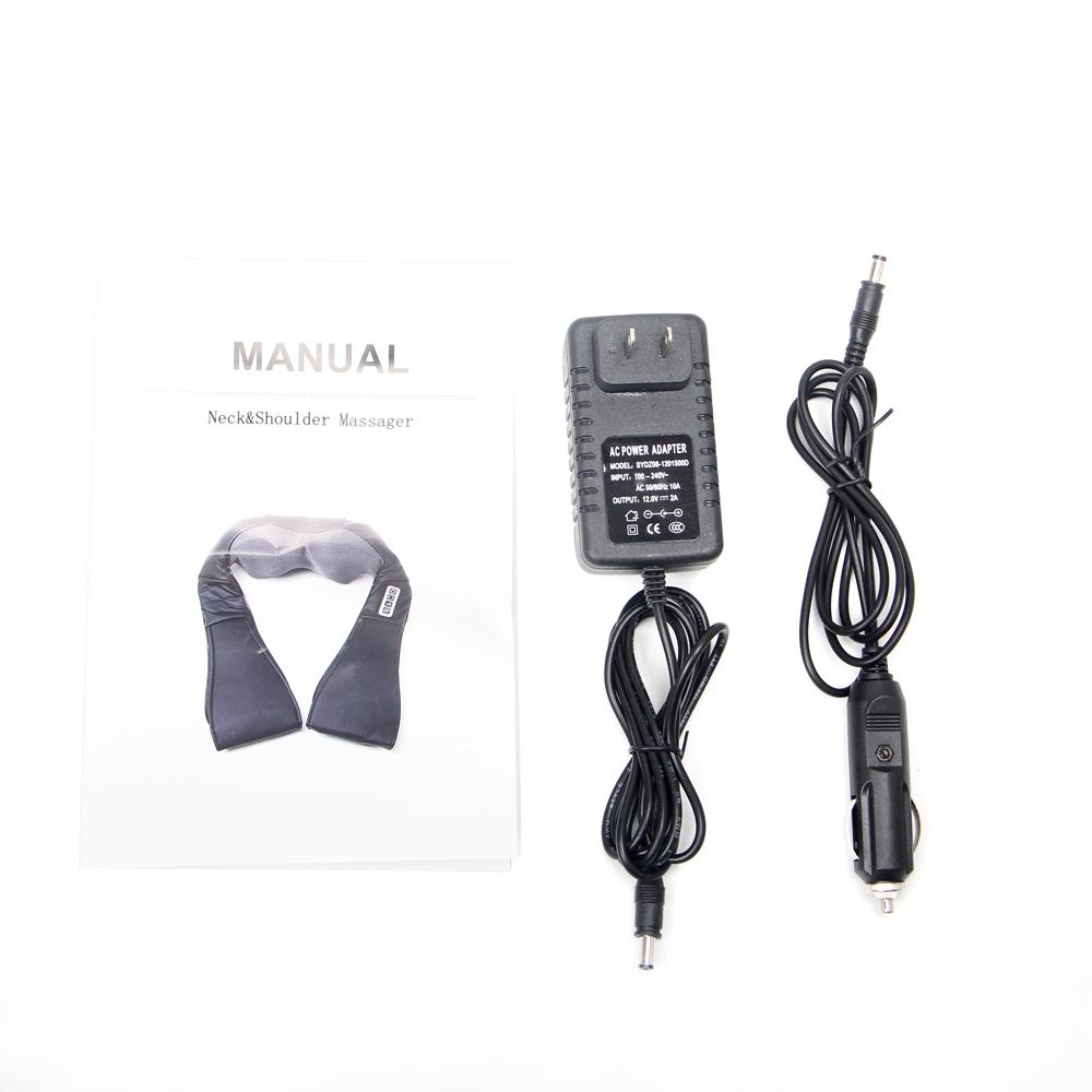 Household Shoulder and Neck Massage Cape Electric Shoulder Massager Khaki