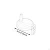 Straws Soda Can Covers Compact Portable with Straw for Travel Hiking Camping Green