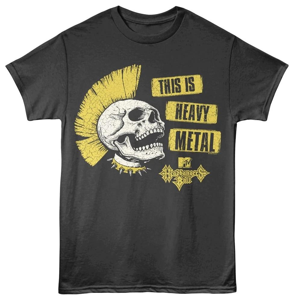 MTV Headbangers Ball Is Heavy Metal Men s T Shirt 3XL