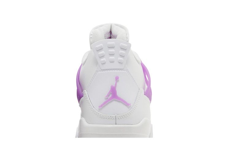 Kids' Sneakers Nike Jordan 4 Retro Hyper Violet (GS) White/Hyper Violet