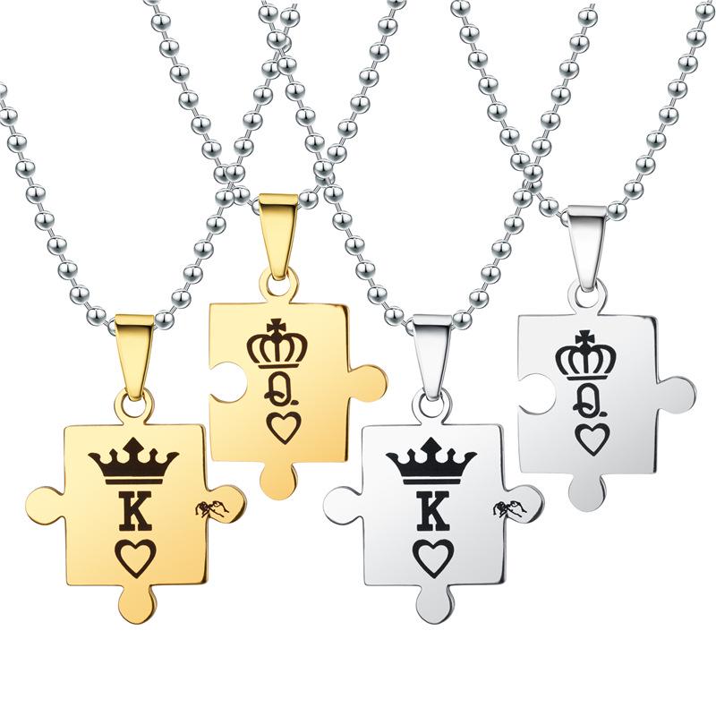 European-American Fashion Stainless Steel Collarbone Chain Necklace