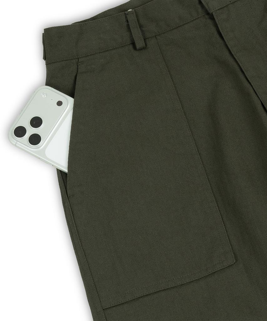 MUDSALT Hbt Fatigue Pants Khaki