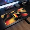 Belgium Football Crest Mouse Pad, Extended Non Slip Rubber Desk Mat for Gaming Office Laptop Fan Gift