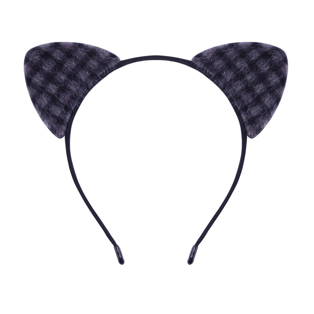 Animal Pattern Cats Ear Headband for Women and Kids Cosplay Hairhoop Music Festival Holiday Party Props Hairband All Age