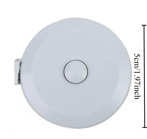 1pcs Nordic Style Portable Tape Measure Cute and Portable Measuring Three Measurements Mini 1.5-meter Leather Tape Measure