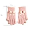 Wool Knitted Wool Mittens Touchscreen Full Finger Guantes Unisex Outdoor Cycling Gloves  Outdoors
