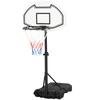 94-123cm Adjustable Height Basketball Hoop and Stand