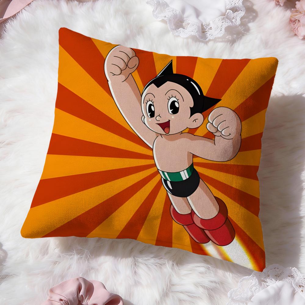 classic anime a-Astro Boy Cushion Cover Premium Comfort Reversible Pillow Cove -Two in One Design for Any Room & Car Interior