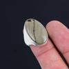 Gift For Her 925 Silver Natural Spider Web Jasper Stackable Ring Size 8.5