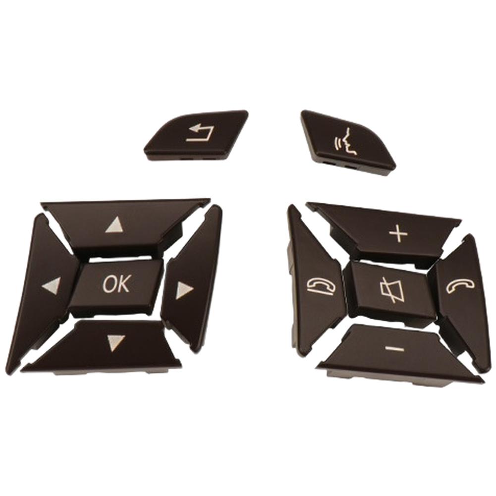 ABS Steering Wheel Multi-Function Buttons For Mercedes W204 W212 X204 W218 C Class E Class GLK Replacement Parts