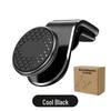 Magnetic Car Phone Holder with Suction Cup & Air Vent Clip - Strong Magnetic Force & Portable Design
