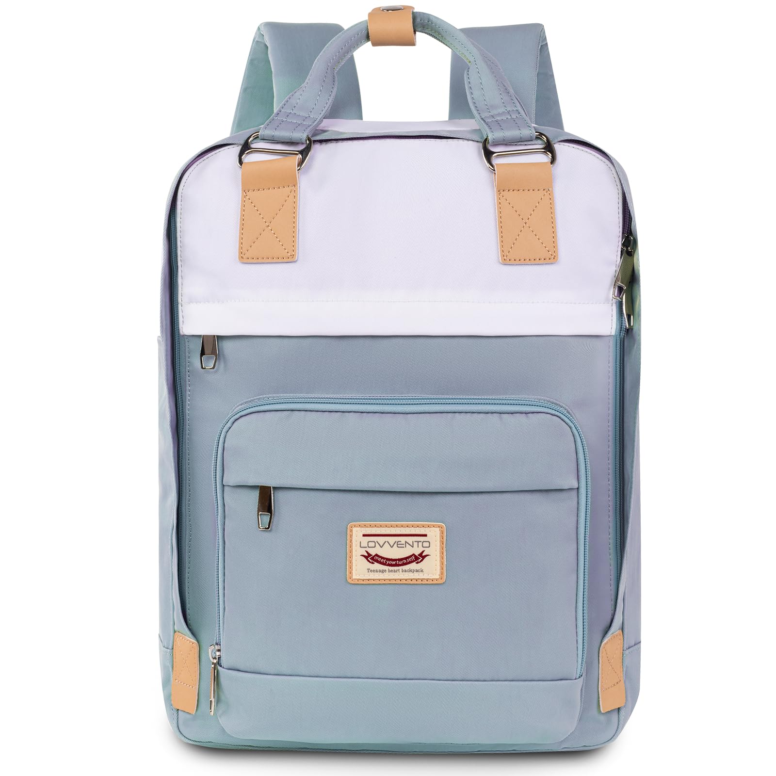 

рюкзак для подходит и милый компьютер A4 большой для 12 16 л [lovvento] Макаронных цветов женский, 15,6-дюймовые 16-дюймовые ПК, рюкзак, сумка, совместимый, вместимость,