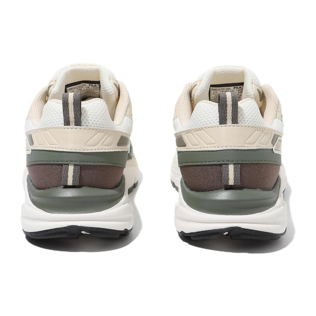 Fila Fronto Comfortable Wear Resistant And Lightweight Low Top Sports Casual Shoes Unisex White Green Korean Style 1RM02570F_920