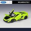WELLY 1/24 McLaren 675LT Alloy Sports Car Model Diecast Metal Racing Super Car Vehicle Model Simulation Collection Kids Toy Gift