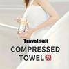 7pcs/14pcs of Compressed Towels, Disposable Travel Compressed Face Towels, Portable Thickened Cleansing Wipes.
