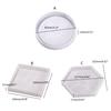 Placemat Tray Molds DIY Coaster Silicone Molds Epoxy Square Round Hexagon Molds for DIY Resin Casting Home Decoration