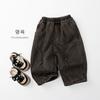 Thick Fleece Lined Kids Long Pants Unisex Boys Girls Warm Casual Winter Trousers