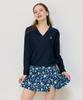 Bonide [Set] Zip-Up Rash Guard Set Forest Navy