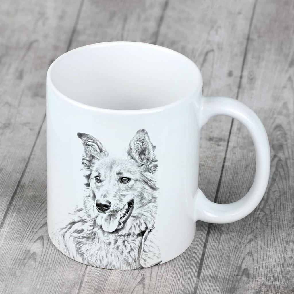 Basque Shepherd Dog, Basque Sheepdog - cup with a dog, personalized cup with a print, a classic gift for everyone from the Art-Dog brand