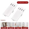 12/24Sets Double Sided Picture Hanging Strips Adhesive Hook Loop Tape For Mounting Photo Frame Fixed DIY Wall Decor Stickers