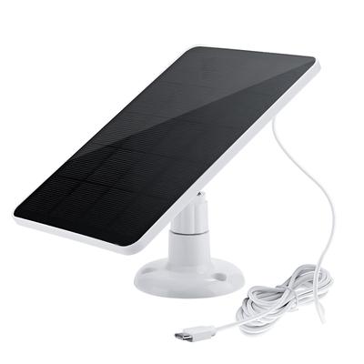 Pannello solare per telecamera di sicurezza IP6 Impermeabile regolabile a 360 gradi Potenza continua con 10W 5V
